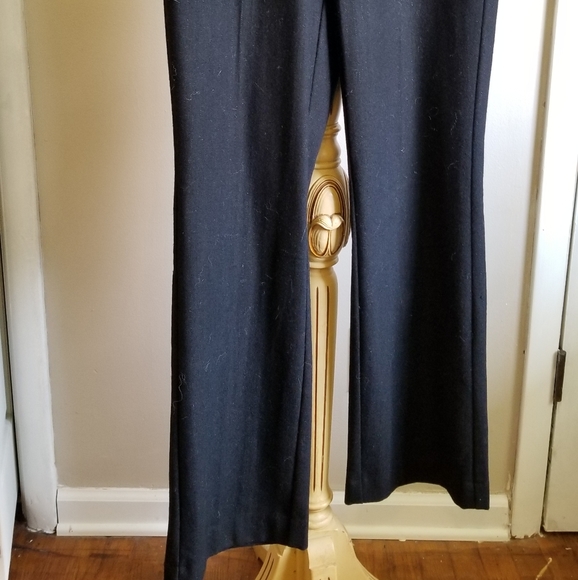 Wool pants ,black wide leg - Picture 2 of 2